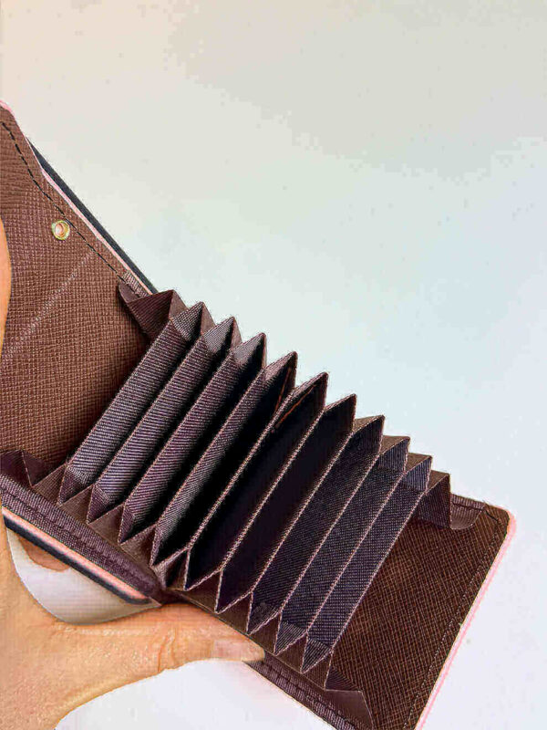 Pink iPhone case 2006 | Accordion card holder (subject to the video)