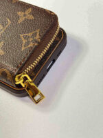 Brown iPhone case 2004 | Accordion card holder (subject to the video)