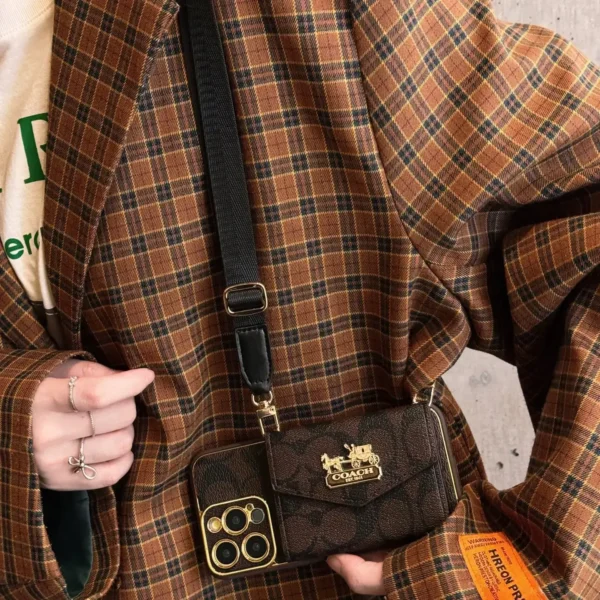 C series Phone case C002/Accorion card holder(subject to the video)